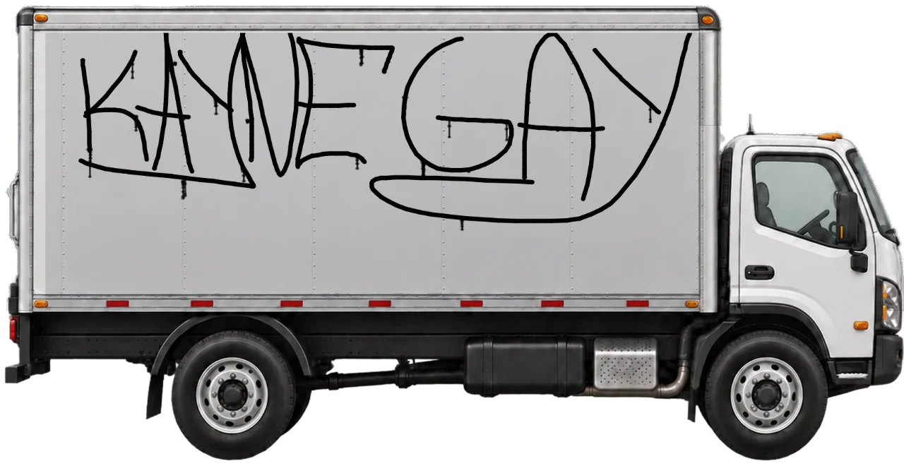 Digital graffiti by RGL on Truck