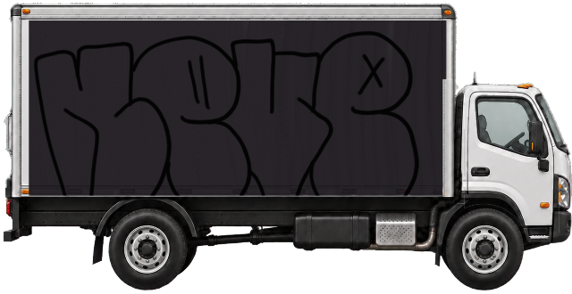 Digital graffiti by NEVE on Truck