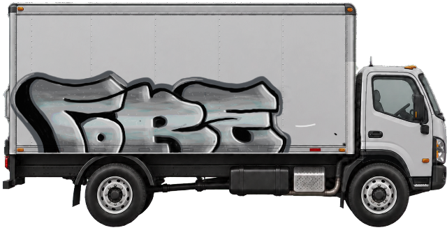 Digital graffiti by Fore12 on Truck