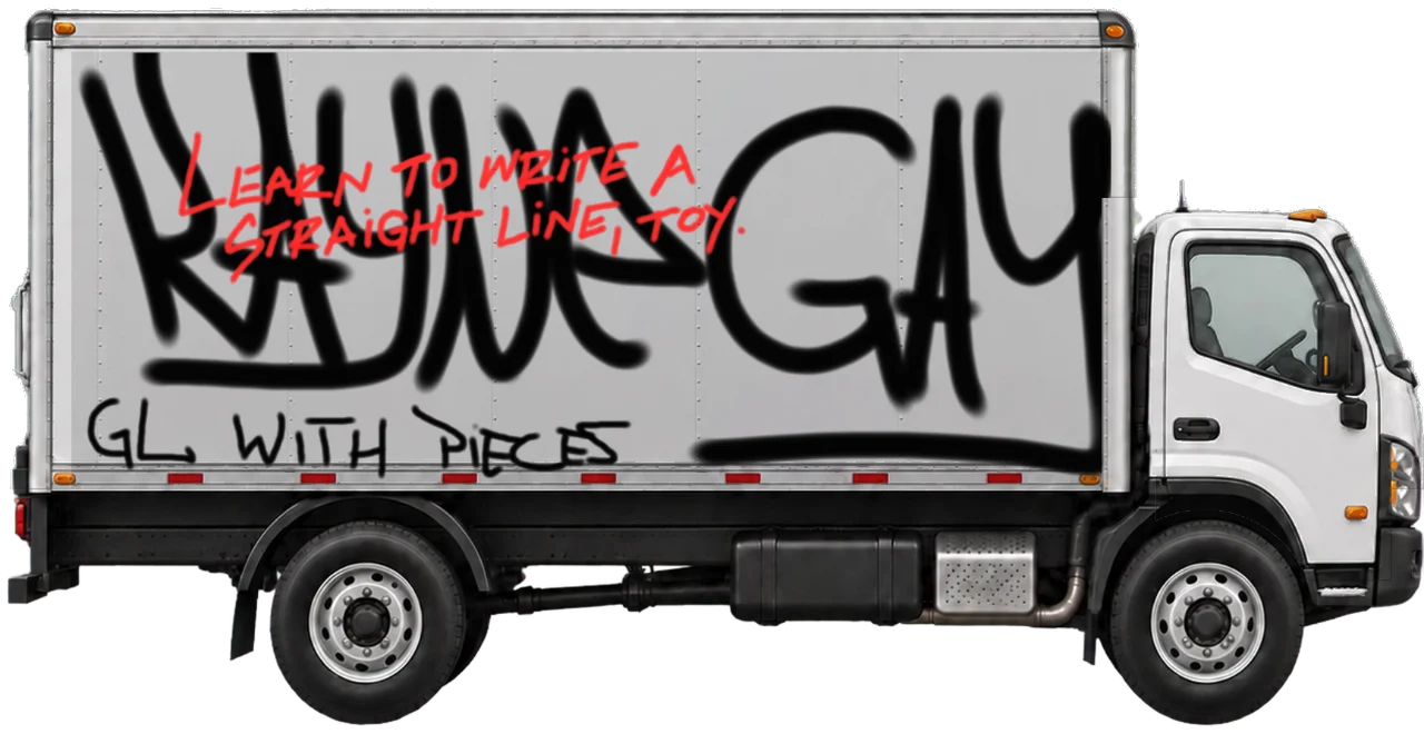 Digital graffiti by kayne on Truck