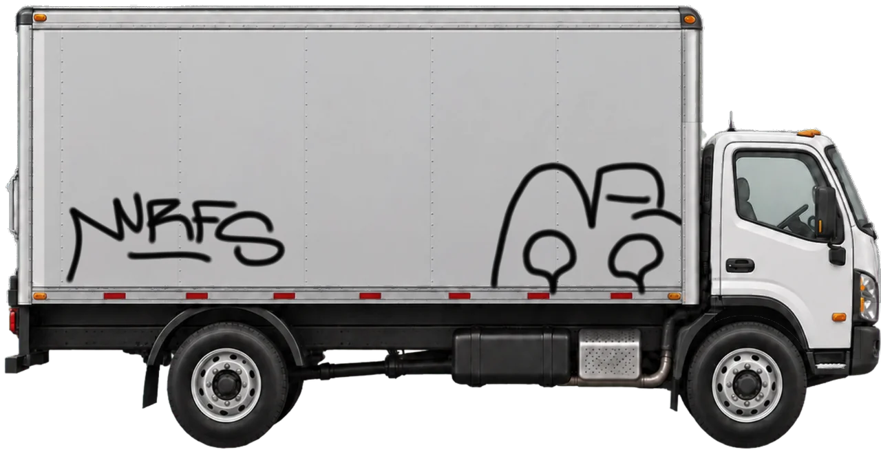 Digital graffiti by nurfs on Truck