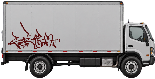 Digital graffiti by Fore12 on Truck