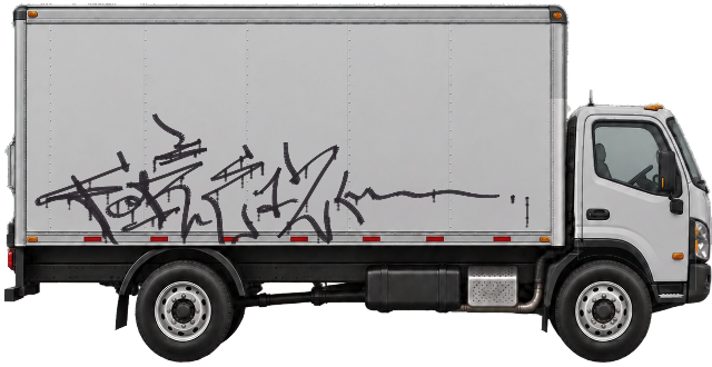 Digital graffiti by Fore12 on Truck