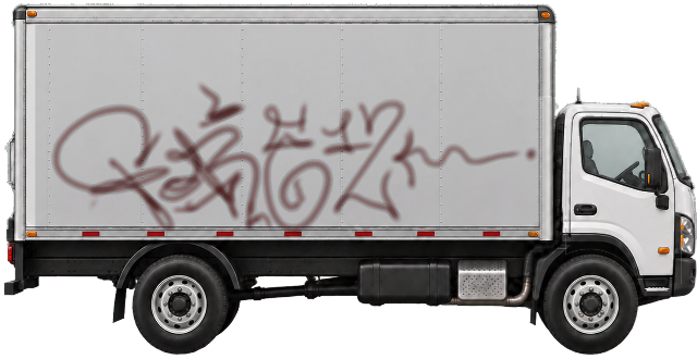 Digital graffiti by Fore12 on Truck