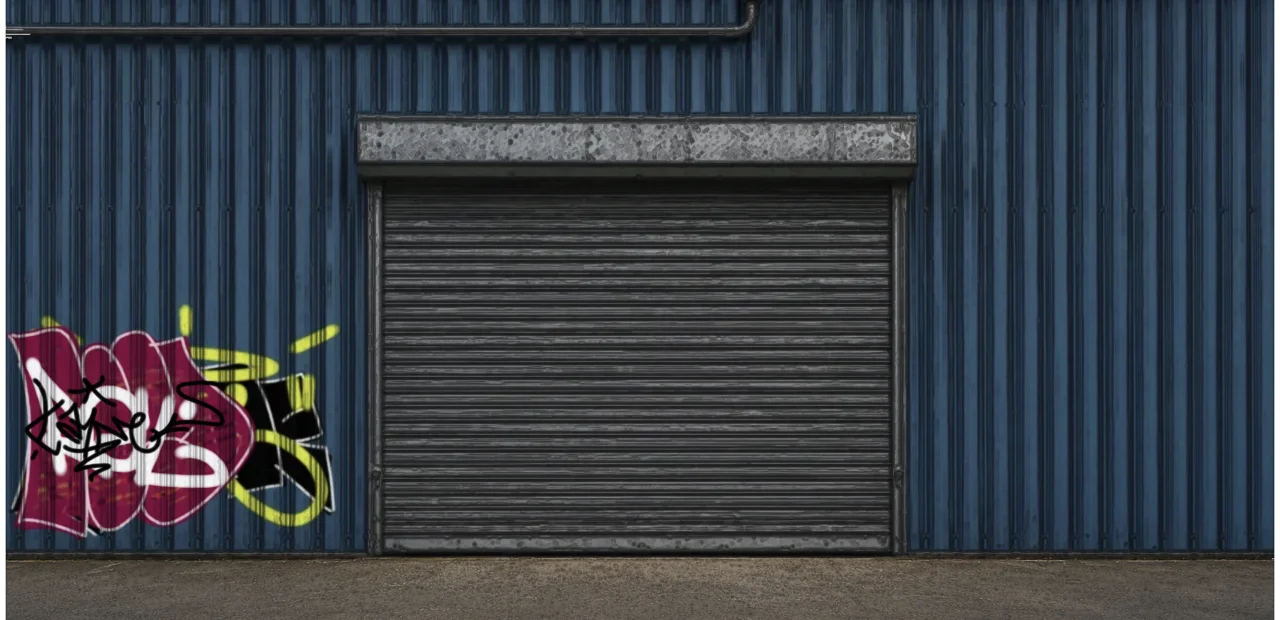 Digital graffiti by kayne on Blue Garage