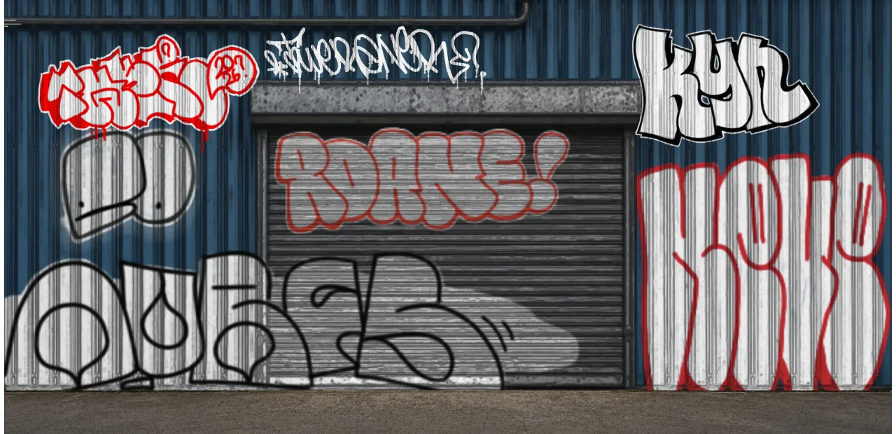 Digital graffiti by twer_one on Blue Garage