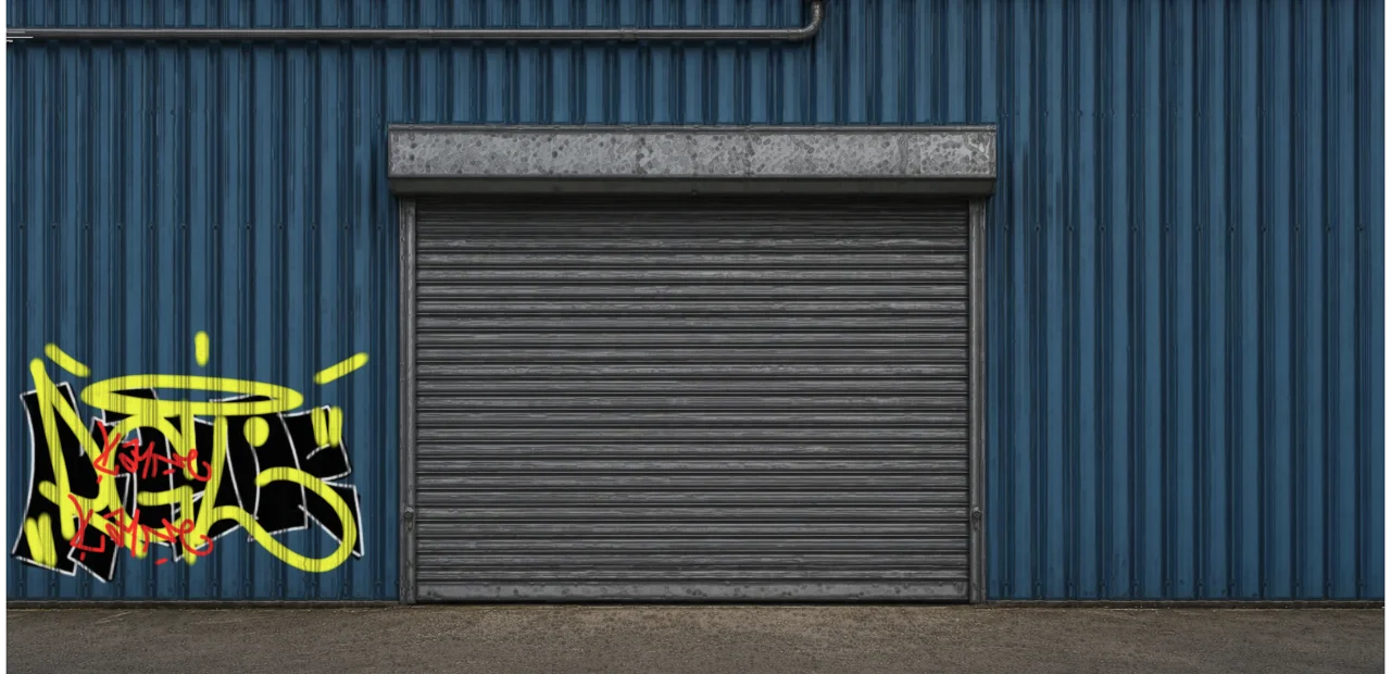 Digital graffiti by kayne on Blue Garage