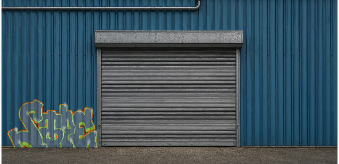 Digital graffiti by SIPE2 on Blue Garage