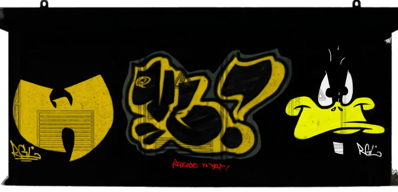 Digital graffiti by Verfer on Electrical Object