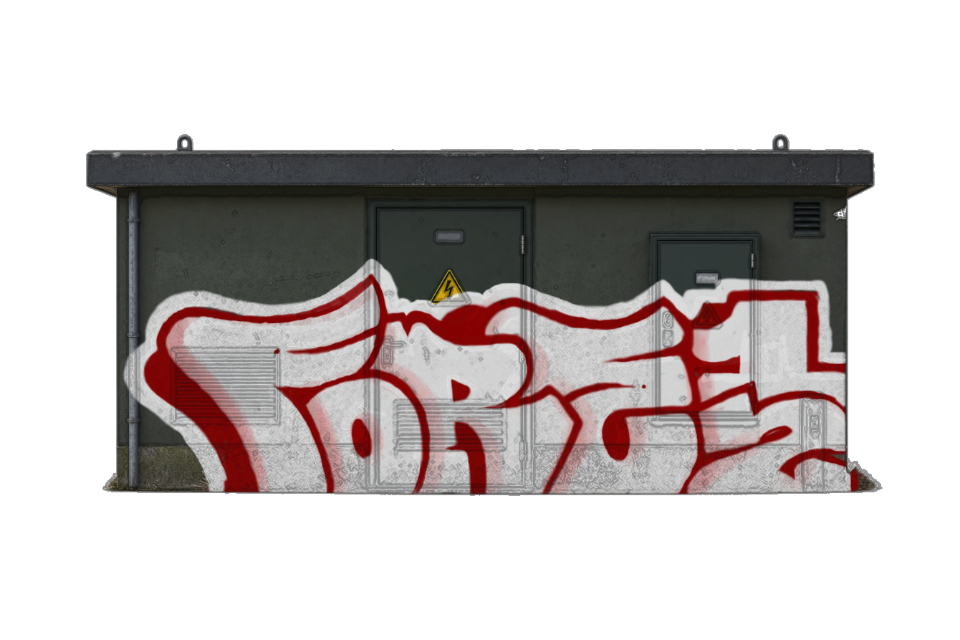 Digital graffiti by Fore12 on Electrical Object