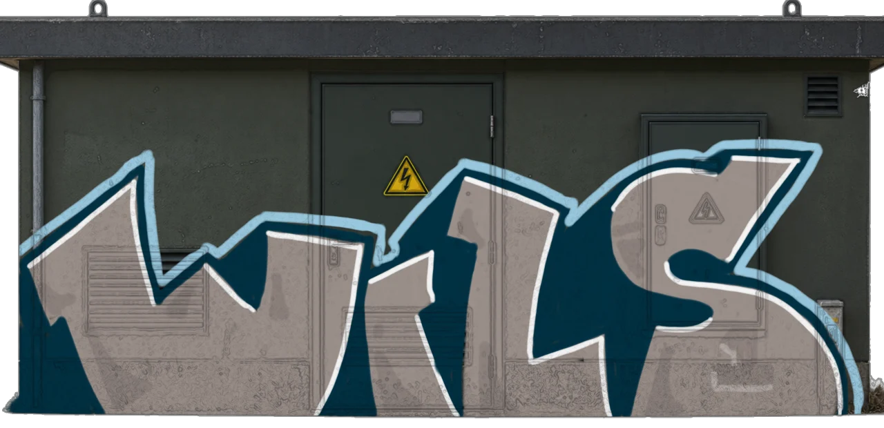 Digital graffiti by Wils1 on Electrical Object