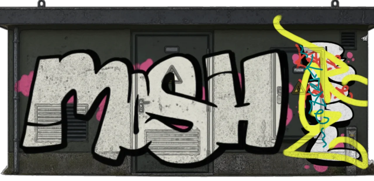 Digital graffiti by kayne on Electrical Object
