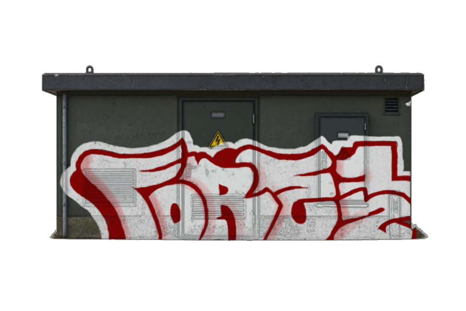 Digital graffiti by Fore12 on Electrical Object