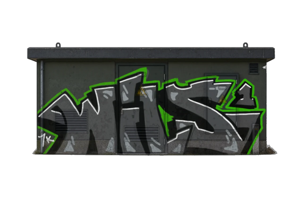 Digital graffiti by Wils1 on Electrical Object