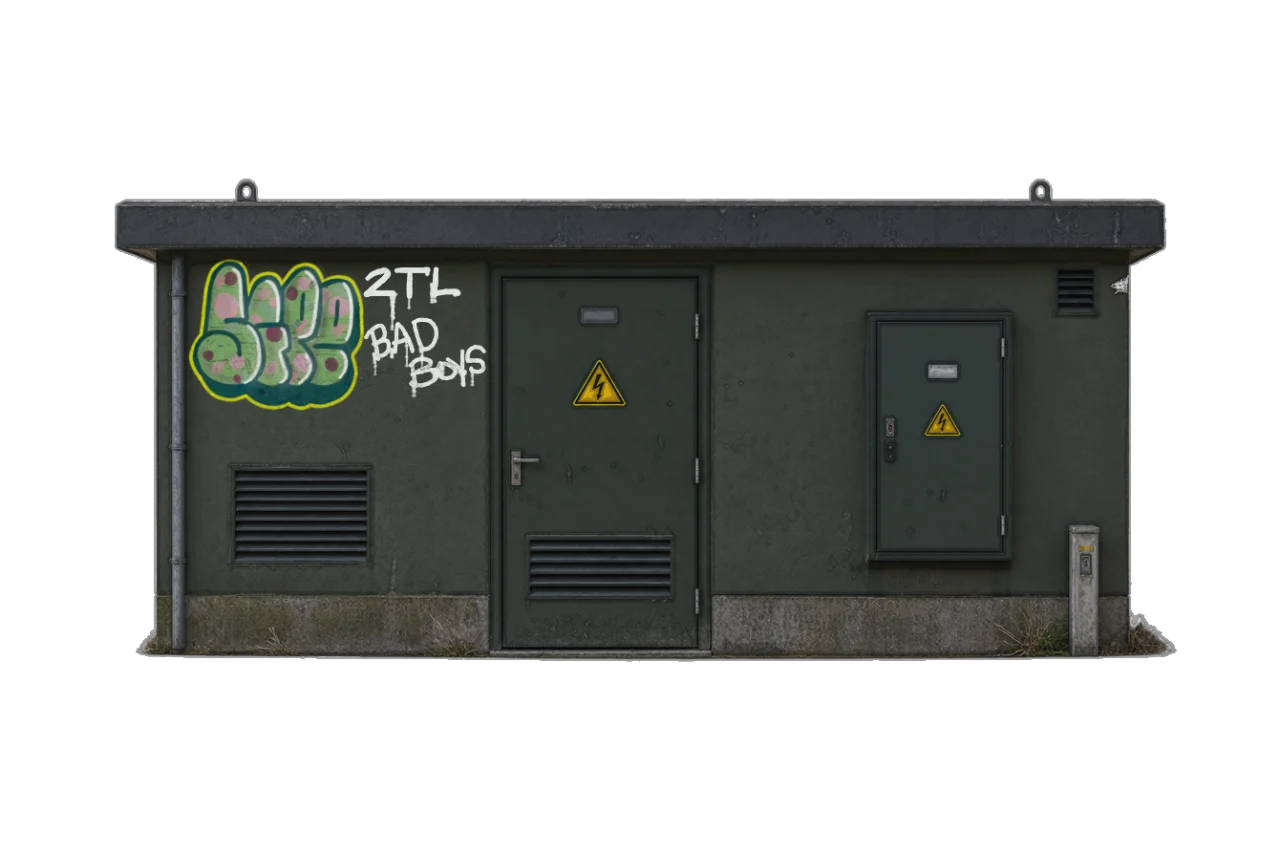 Digital graffiti by SIPE2 on Electrical Object