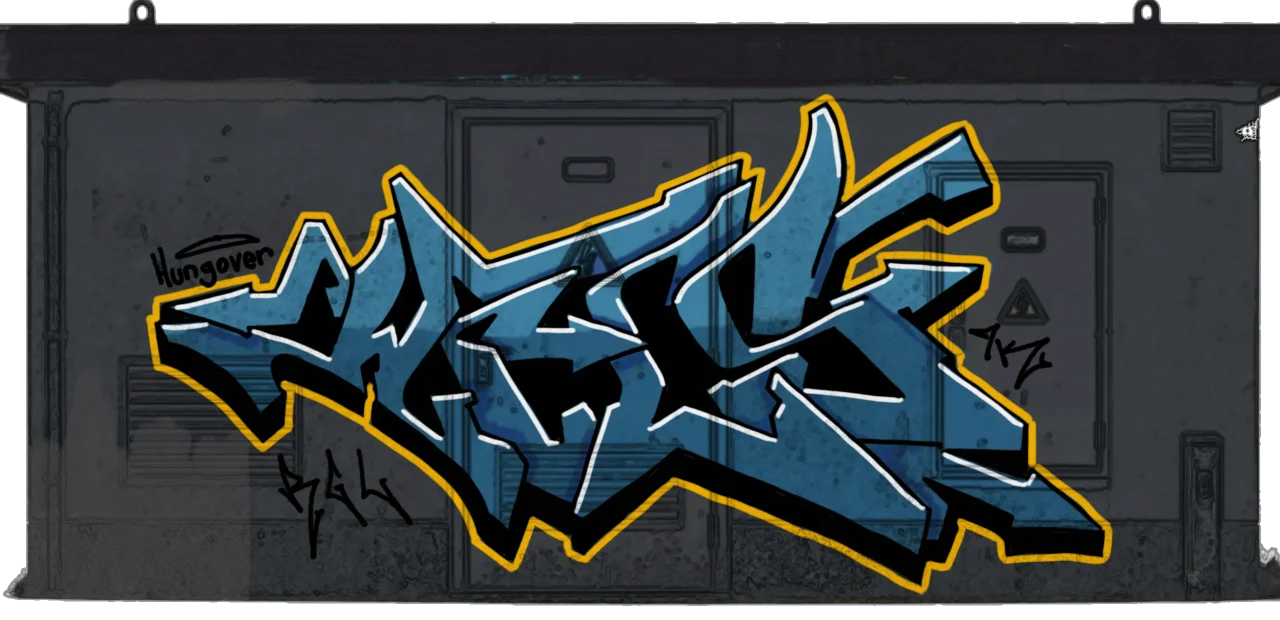 Digital graffiti by Wils1 on Electrical Object