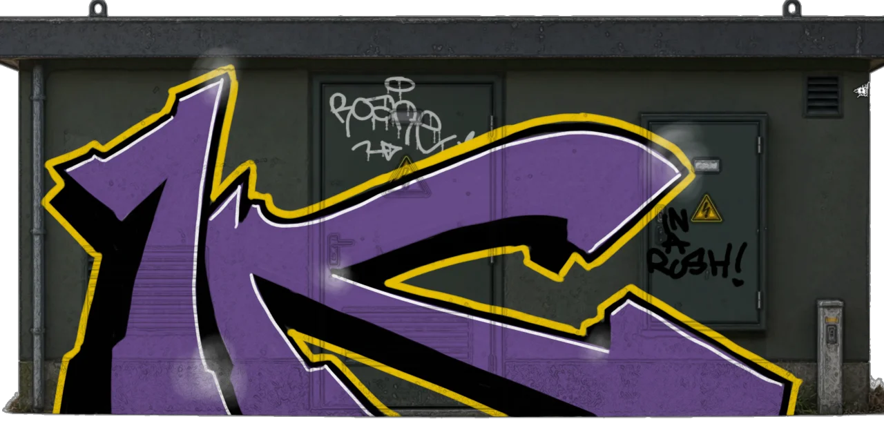 Digital graffiti by Wils1 on Electrical Object
