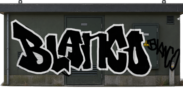 Digital graffiti by GhostSignal on Electrical Object