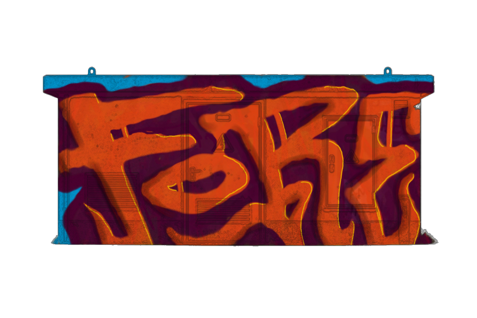 Digital graffiti by Fore12 on Electrical Object