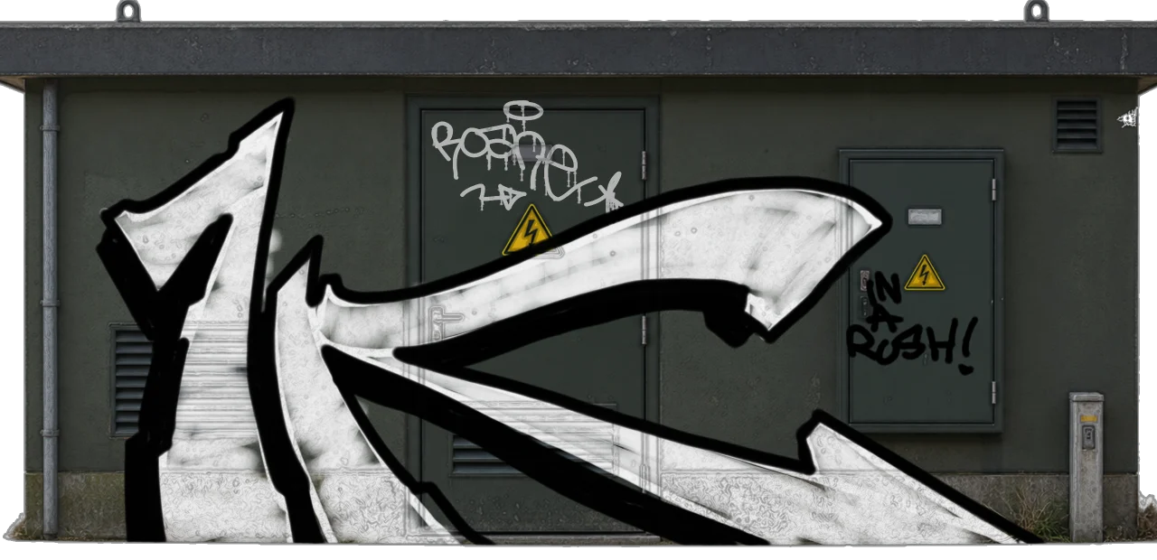 Digital graffiti by Wils1 on Electrical Object