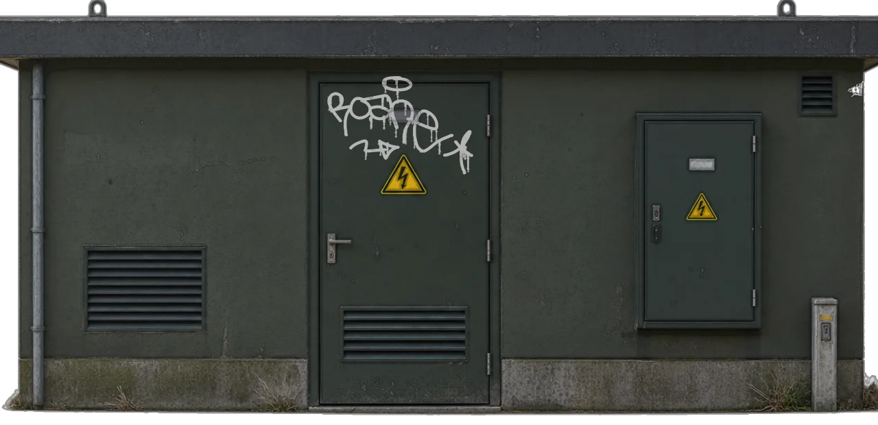 Digital graffiti by Roane on Electrical Object
