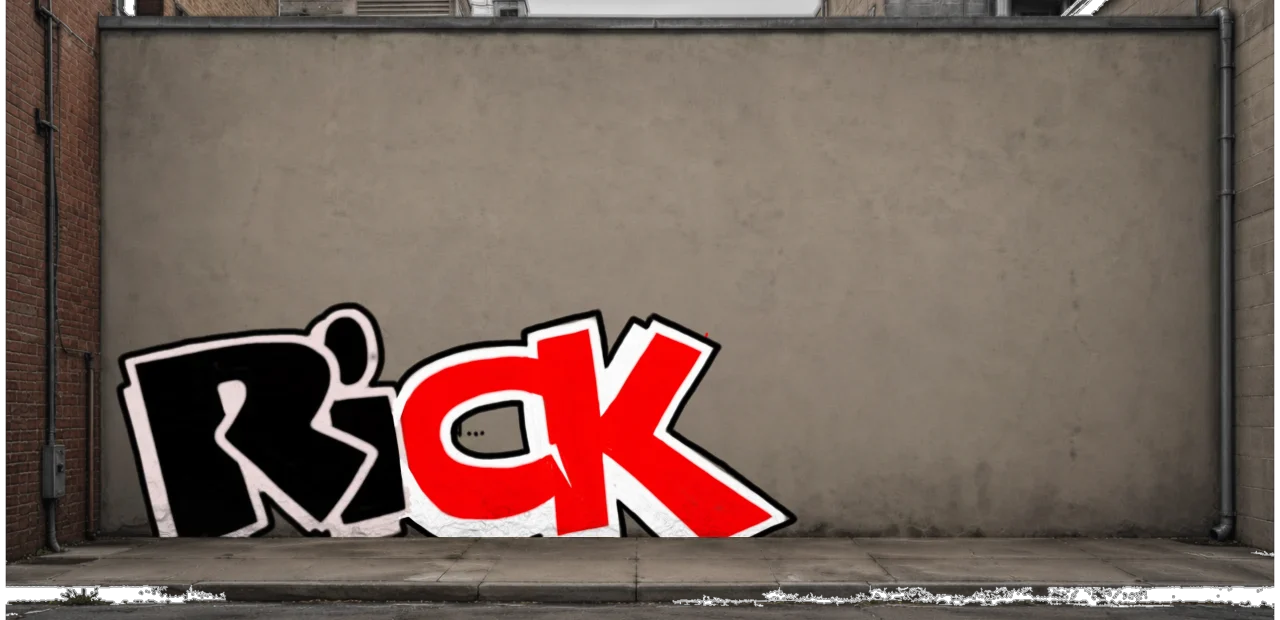 Digital graffiti by RGL on Wall 3