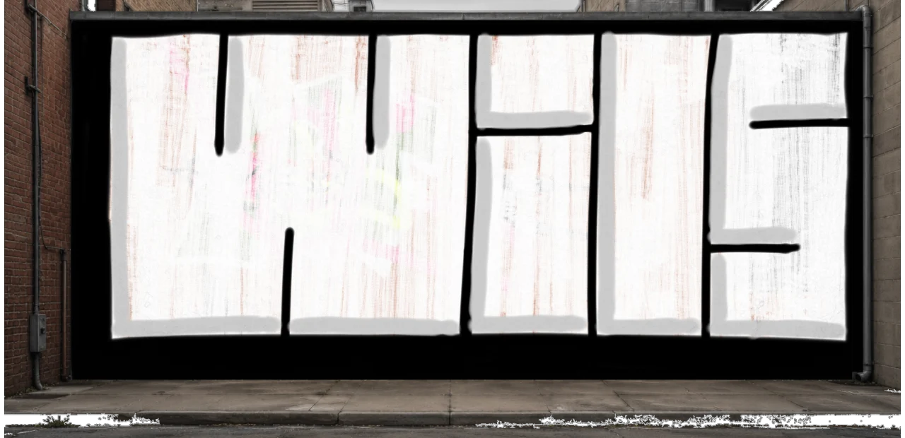 Digital graffiti by Wils1 on Wall 3