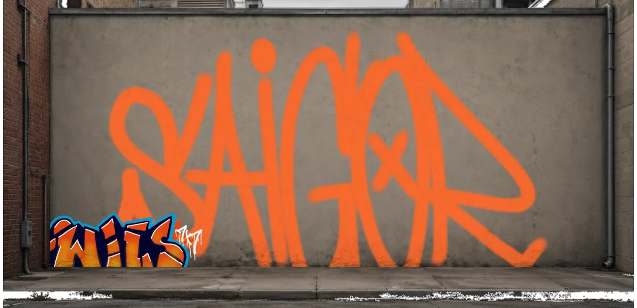 Digital graffiti by Wils1 on Wall 3