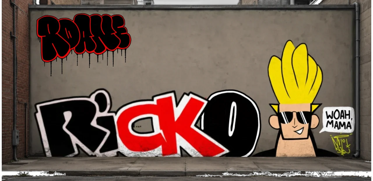 Digital graffiti by GovnoRicko on Wall 3