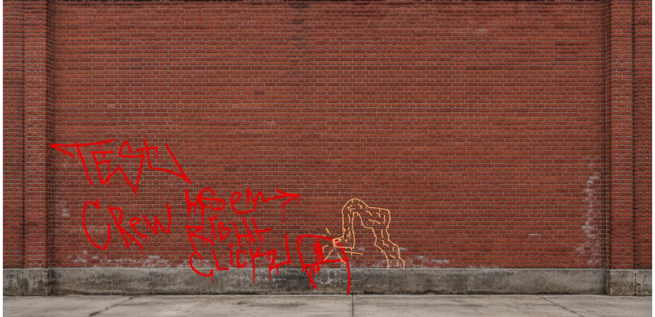 Digital graffiti by Gost on Wall 4