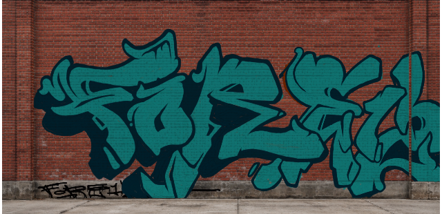 Digital graffiti by Fore12 on Wall 4