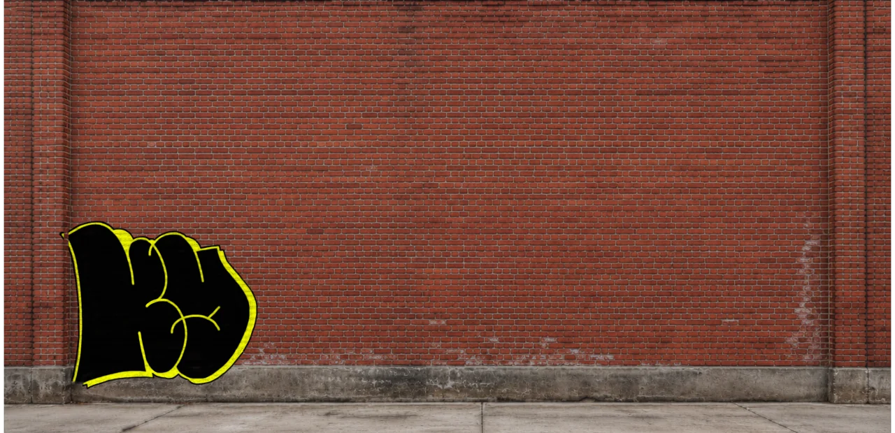 Digital graffiti by kayne on Wall 4