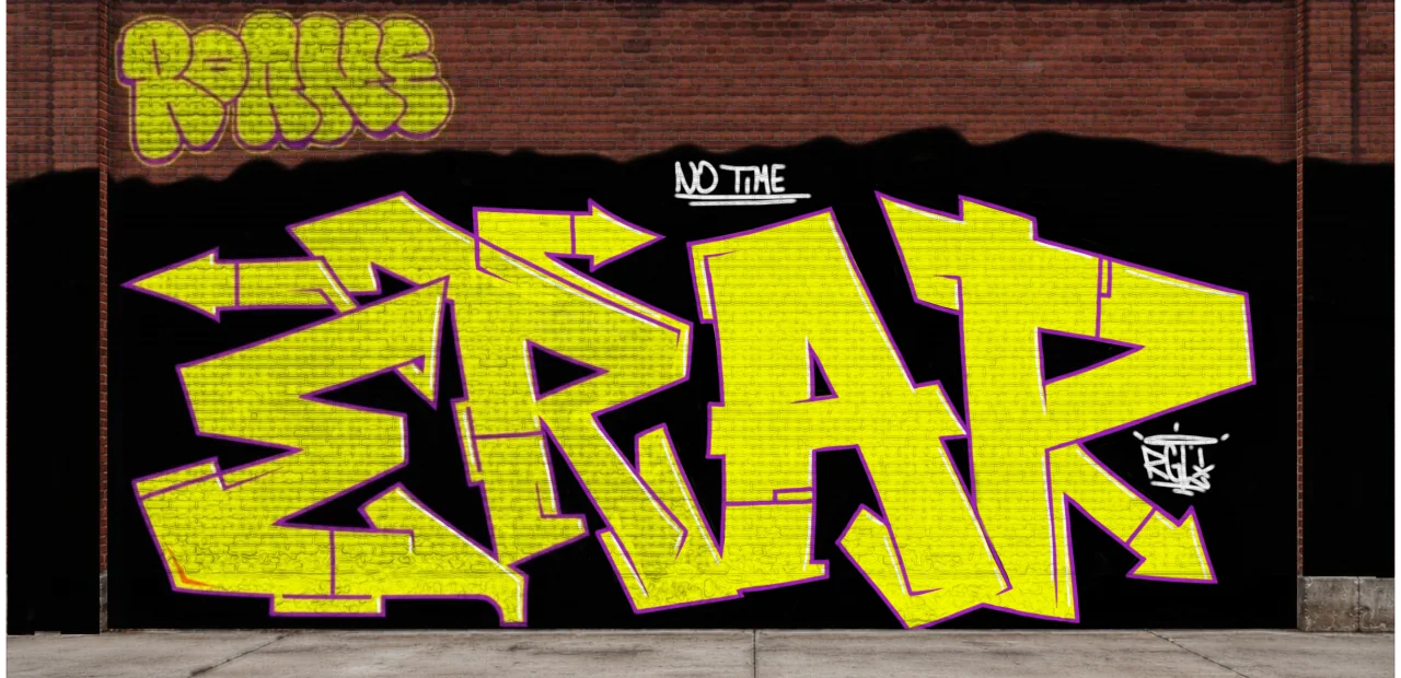 Digital graffiti by RGL on Wall 4