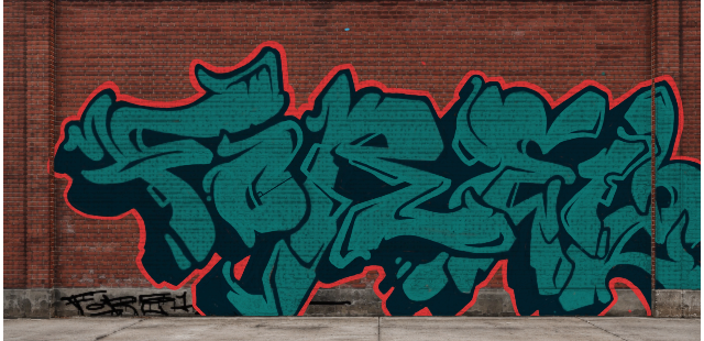 Digital graffiti by Fore12 on Wall 4