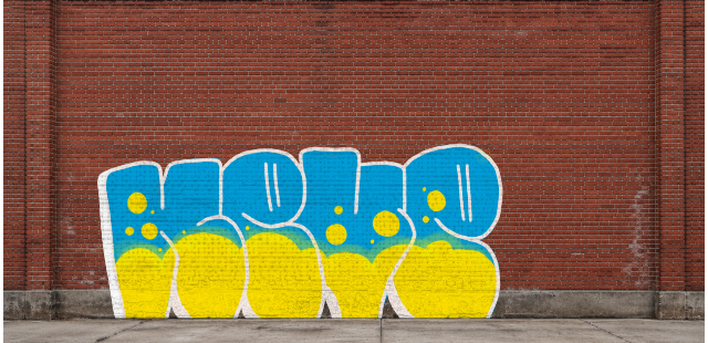 Digital graffiti by NEVE on Wall 4