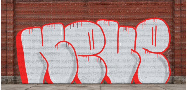 Digital graffiti by NEVE on Wall 4