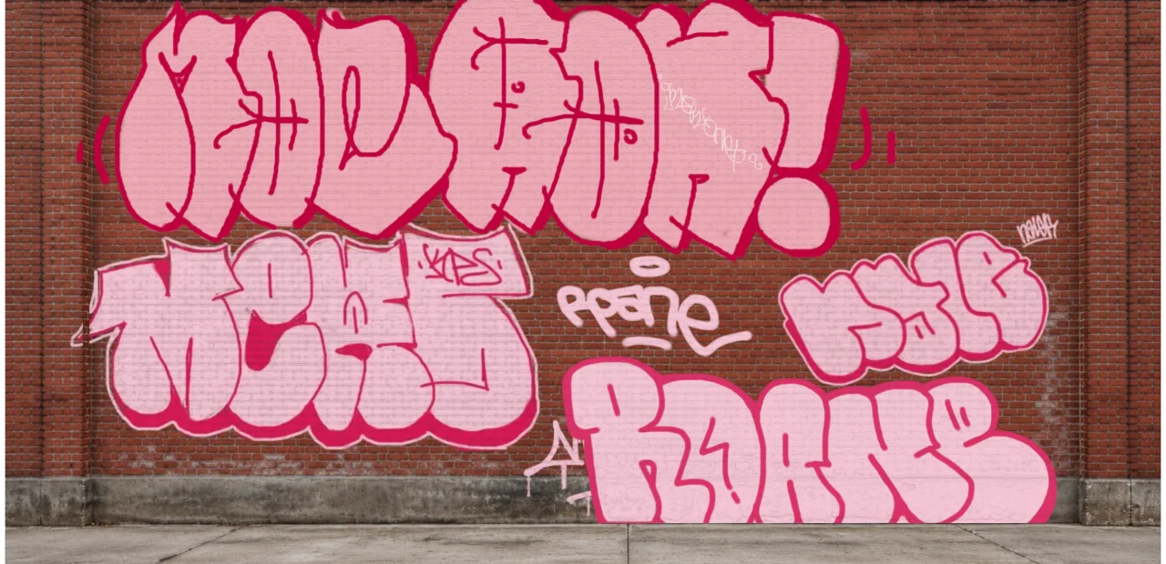 Digital graffiti by Roane on Wall 4