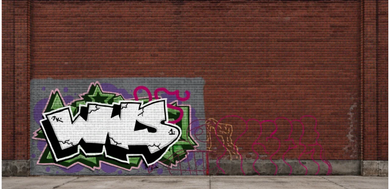 Digital graffiti by Wils1 on Wall 4