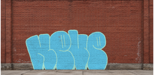 Digital graffiti by NEVE on Wall 4