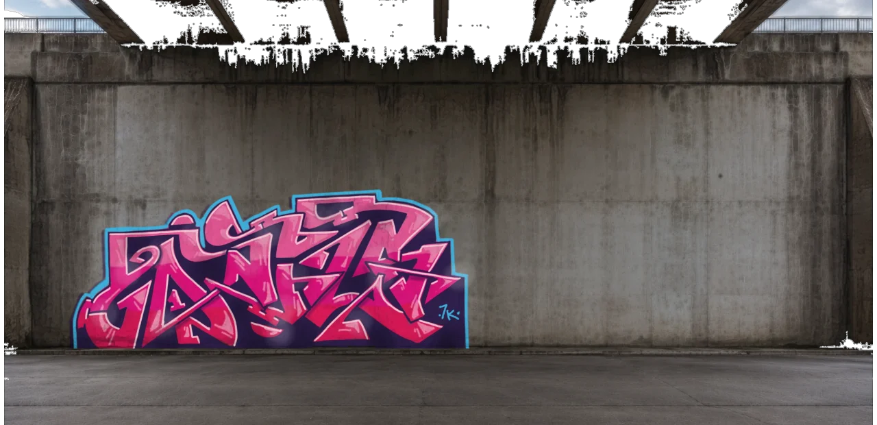 Digital graffiti by Wils1 on High Wall