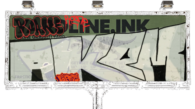 Digital graffiti by Fore12 on Yardline Billboard V2