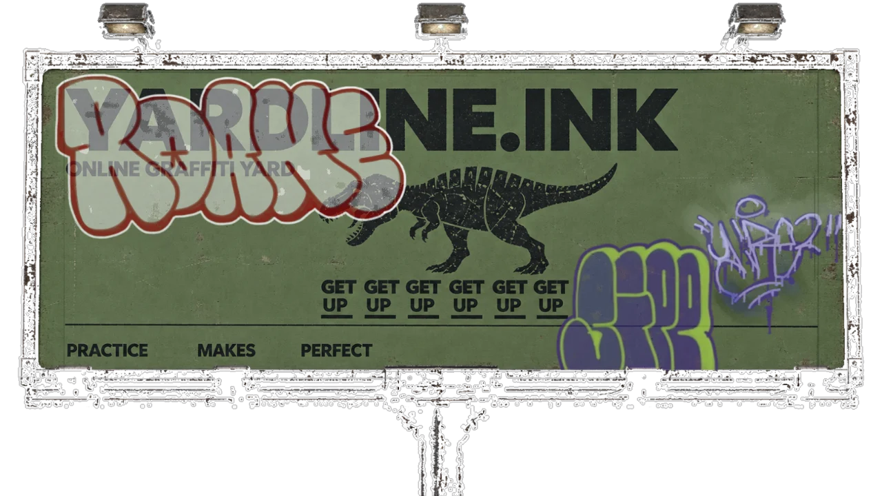 Digital graffiti by Roane on Yardline Billboard V2