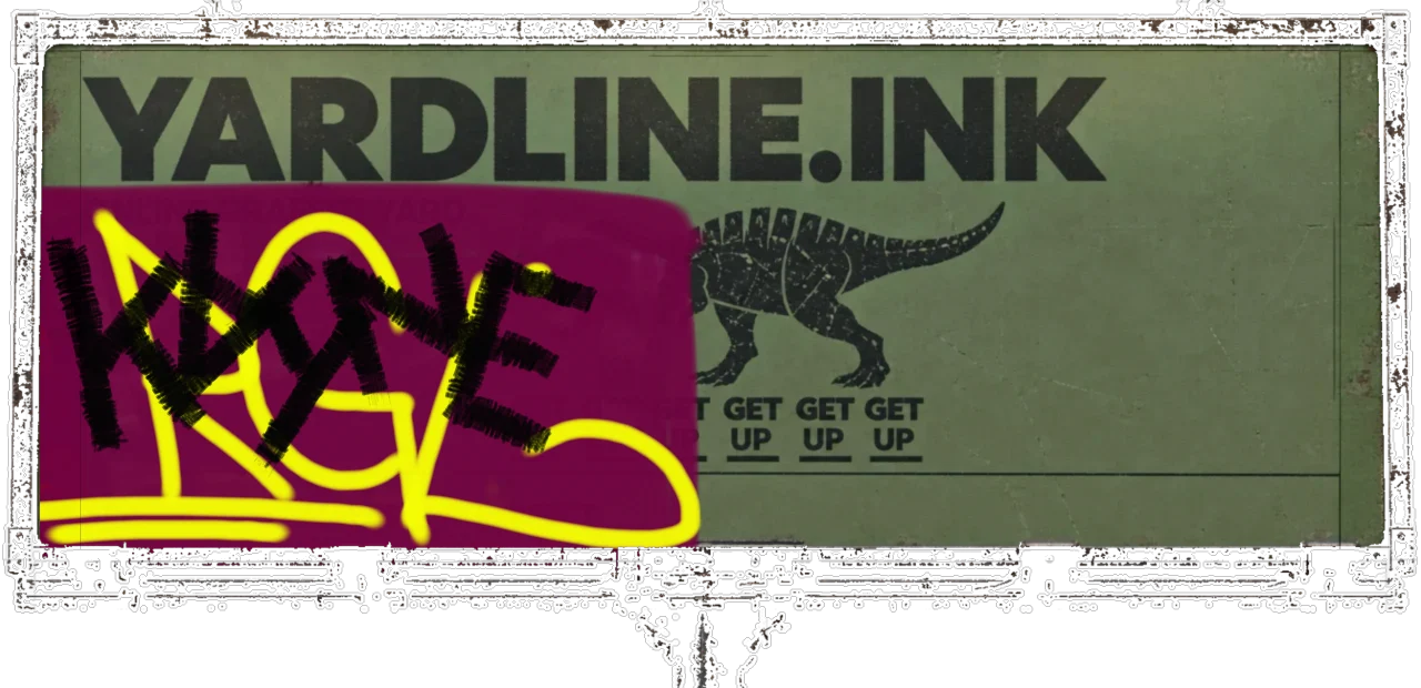 Digital graffiti by kyn on Yardline Billboard V2