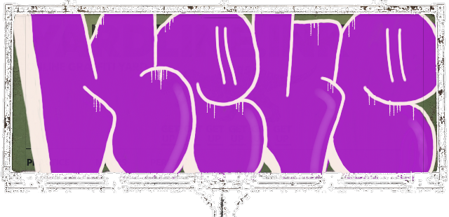 Digital graffiti by NEVE on Yardline Billboard V2