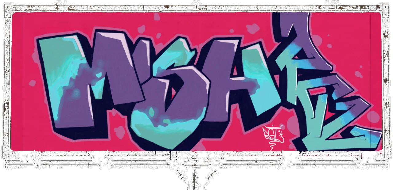 Digital graffiti by RGL on Yardline Billboard V2
