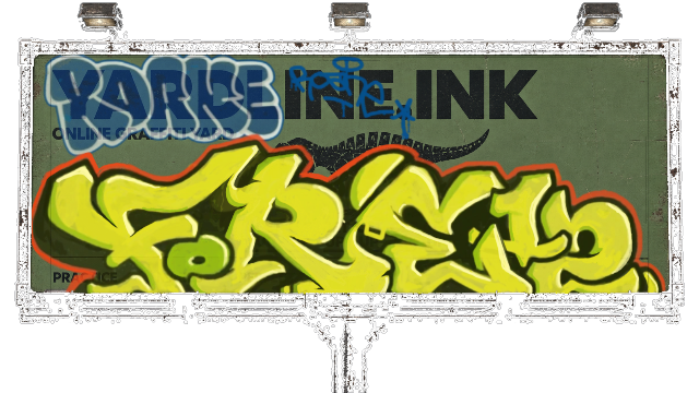 Digital graffiti by Fore12 on Yardline Billboard V2