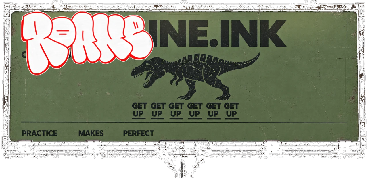 Digital graffiti by Roane on Yardline Billboard V2