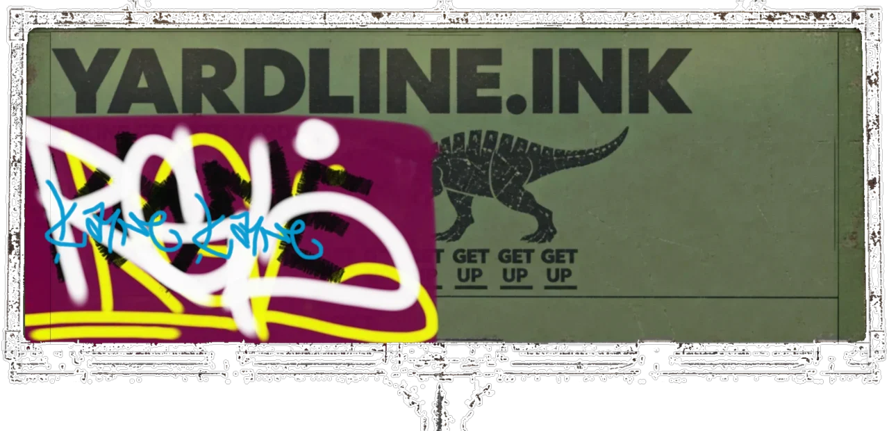 Digital graffiti by kyn on Yardline Billboard V2