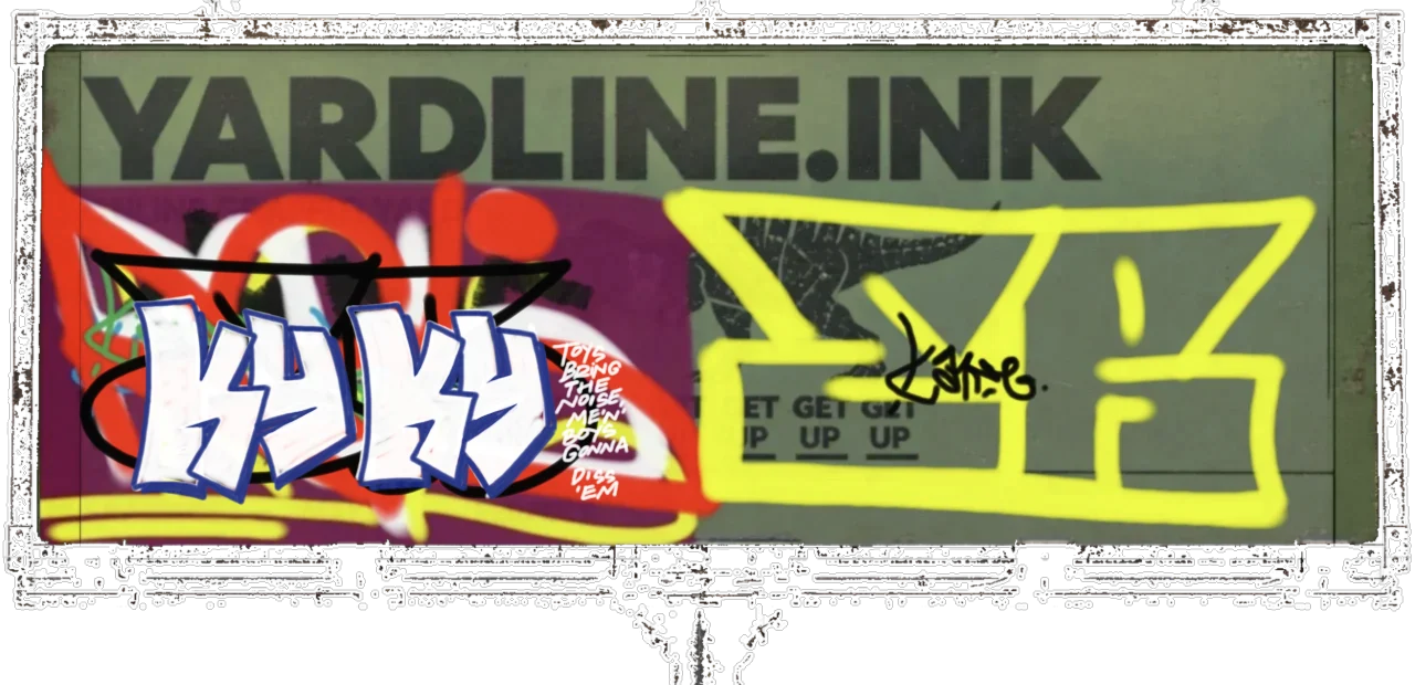 Digital graffiti by kayne on Yardline Billboard V2