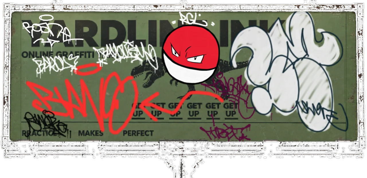 Digital graffiti by RGL on Yardline Billboard V2